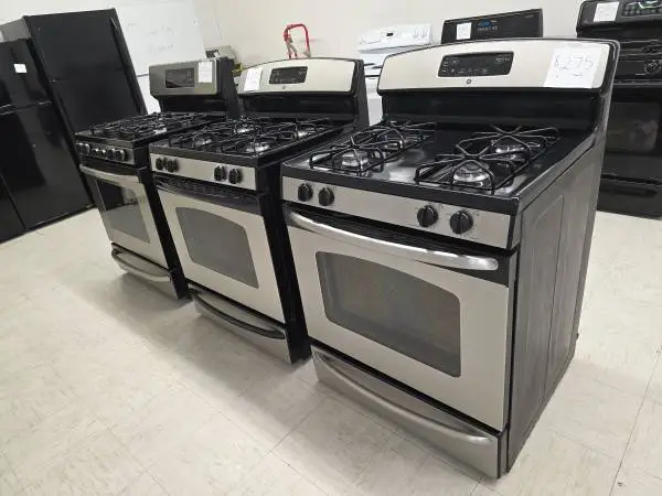 GE Stainless Steel Gas Stoves