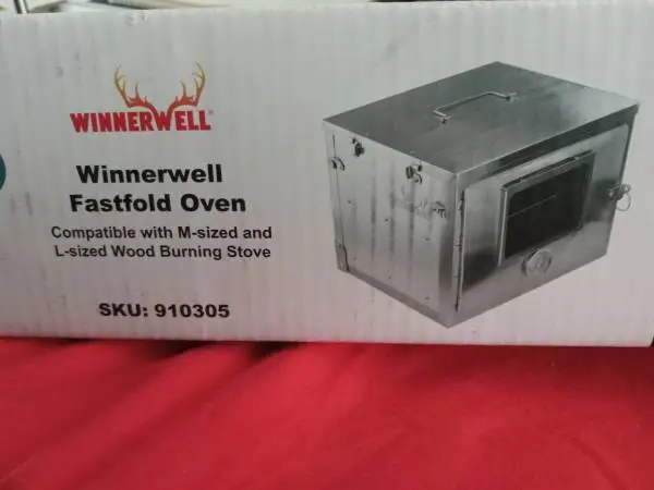 Baking oven for wood-burning stove or campfire - NEW... (save $50)