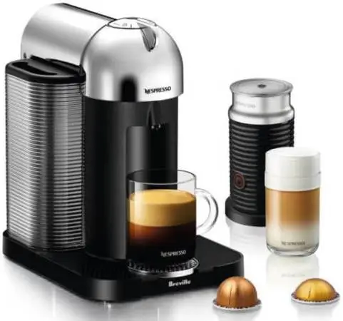 Nespresso Vertuo Coffee and Espresso Maker by Breville w/ Milk Frother