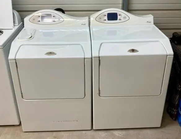 #80 Maytag Neptune Electric Washer & (Natural Gas) Dryer Set