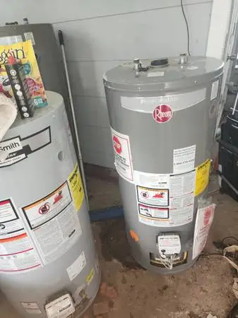 249 special!  40 gallon gas 4 ft Rheem