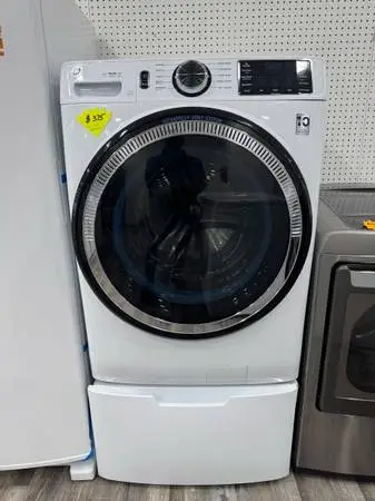 GE Frontload High Efficiency Washer Excellent Condition With Padestal
