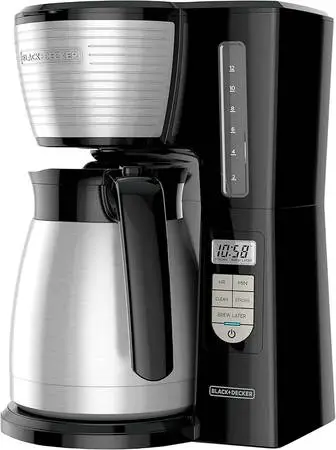 Like new BLACK+DECKER 12-Cup Thermal Programmable Coffee maker