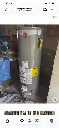 Rheem gas water heater