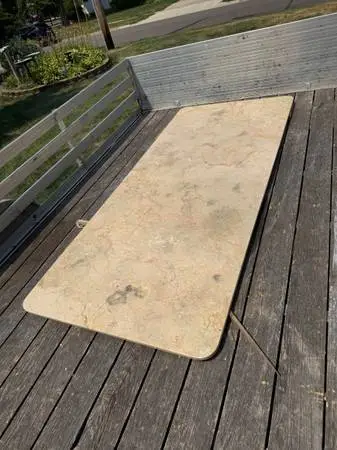 Granite office desk