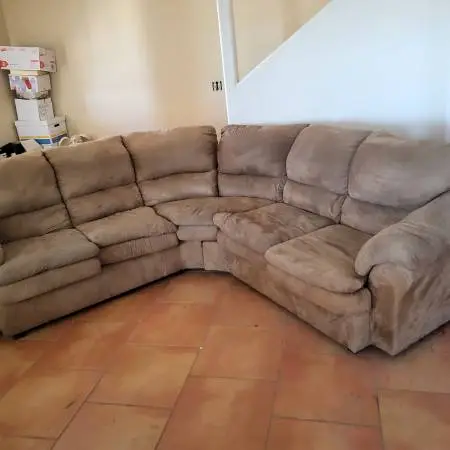 SECTIONAL COUCH sofa with High Back