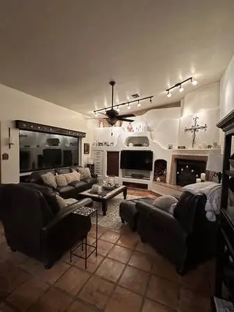 Living/ Family room 4 piece sofa and chairs set