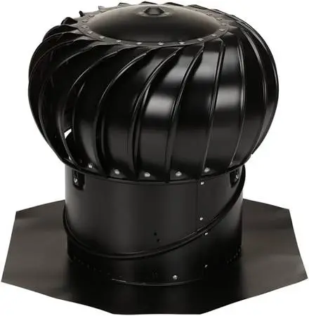 NEW⭐️⭐️⭐ Air Vent 12.0-in Aluminum Internally braced Roof Turbine Vent