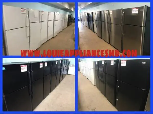 Variety of top and bottom fridges 20% off Discount