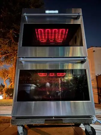 30” Wolf double oven