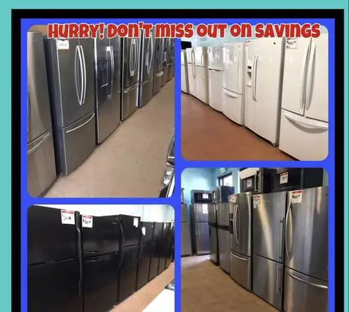 Variety of Refrigerators 20% Off Discount