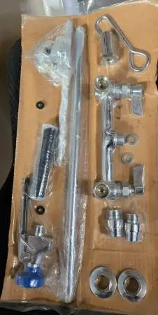 NIB Commercial wall mounted pre rinse faucet