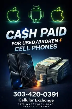 Cash Paid For iPhones, Android Cell Phones & Tablets