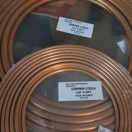 HVAC copper line set