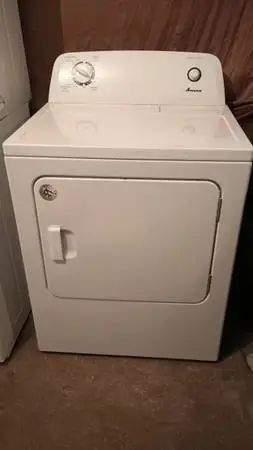 Like New Amana electric dryer king size capacity (dryer only)