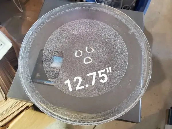 Microwave dish platter