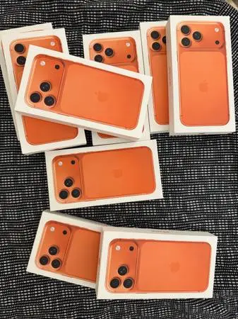 Apple iphone 17 pro max orange unlocked