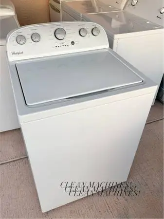Whirlpool Washer CLEAN MACHINES!