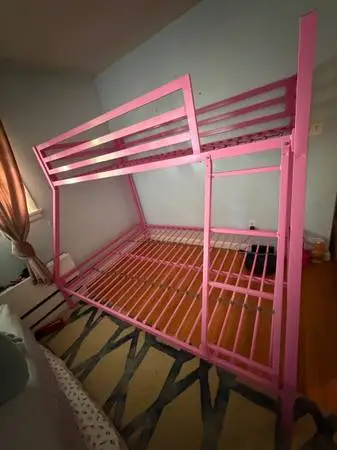 Pink Bunk Bed