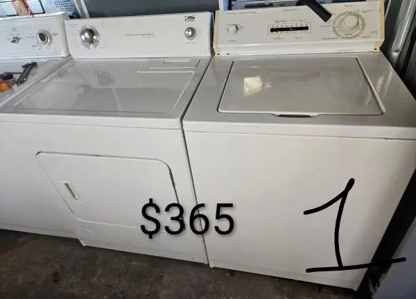 Washer and GAS dryer sets