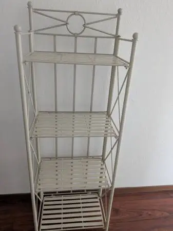 Metal shelf