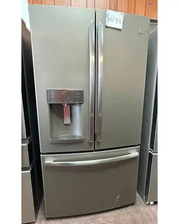 GE 3 Door Refrigerator French Door