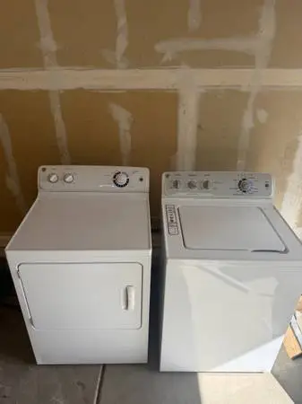 GE washer, and dryer