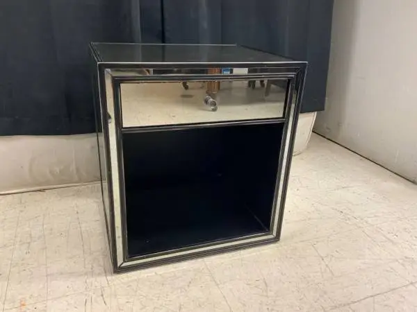 Restoration Hardware mirrored night stand