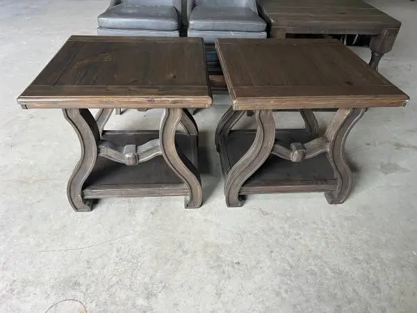 Two Ashley Furniture End Tables