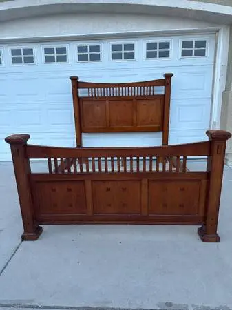 Hard Wood Queen Size Bed Frame