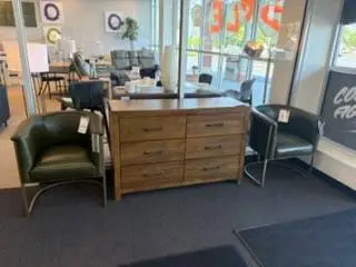 LENA GREEN MOSS LEATHER CHAIRS