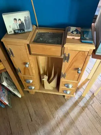 NEW Handmade locally incense cabinet very nice