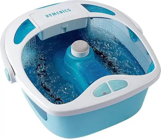 HoMedics Shower Bliss Foot Spa, Massage Water Jets, Pedicure Center