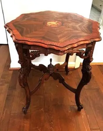 Louis XV Rococo Style Round Table-NOW