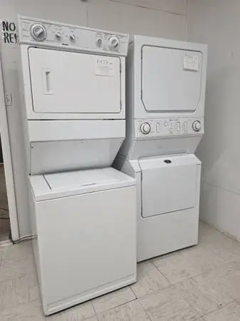 Stacked Laundry Centers - Gas and Electric