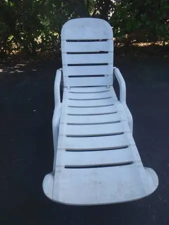 Outdoor Adjustable Reclining Pool / Sun Lounge Chair; Delivery Possibl