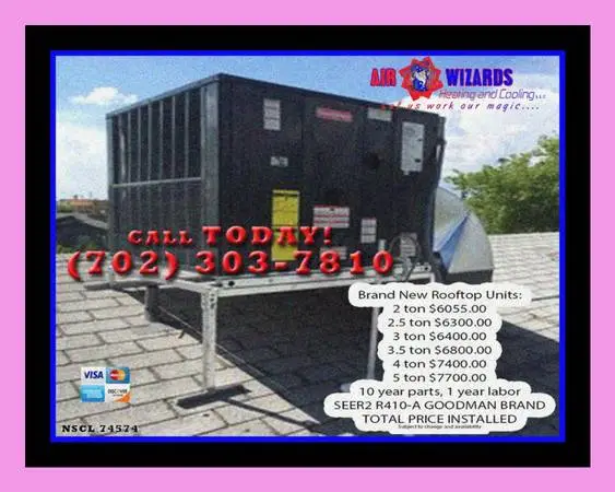Are you looking for 5 ton HVAC Brand New GASPACK unit HVAC Quality HVA