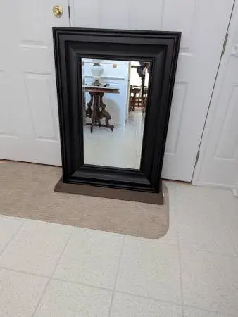 HANDSOME POTTERY BARN TRIBECA SERIES BEVELED MIRROR