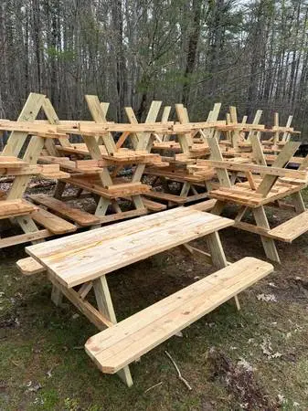 New Picnic Tables - Can Deliver