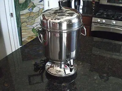 Like new FARBERWARE Stainless Steel 55 CUP Coffee Pot Urn Maker