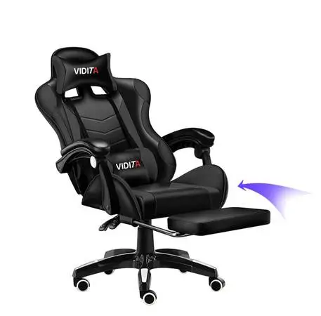 New in Box Vidita Ergonomic Office/Gaming Chair, Racing Style, Black