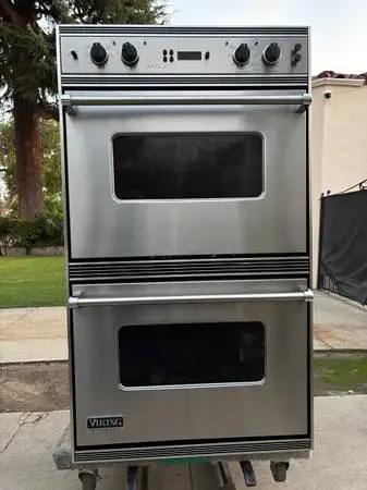 Viking 30” double oven
