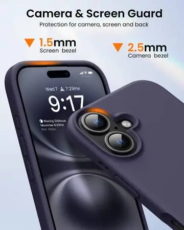 New Dark Purple iPhone 16 Pro (6.3) Case
