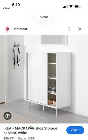 IKEA shoe cabinet