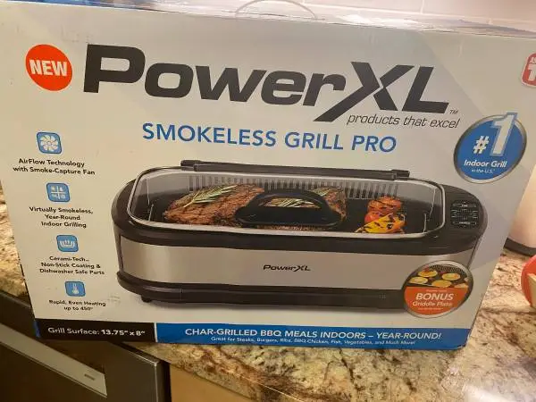 NEW PowerXL Smokeless Grill Pro – Factory Sealed – Never Opened – $100