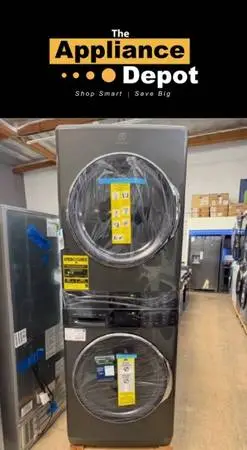 New Electrolux Laundry Tower Washer & Electric Dryer