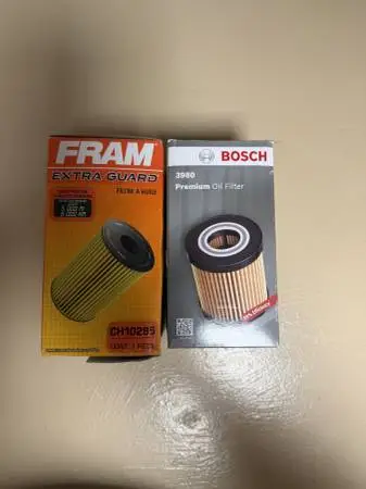 FRAM 10295, BOSCH 3980 Oil Filters for Toyota Tundra