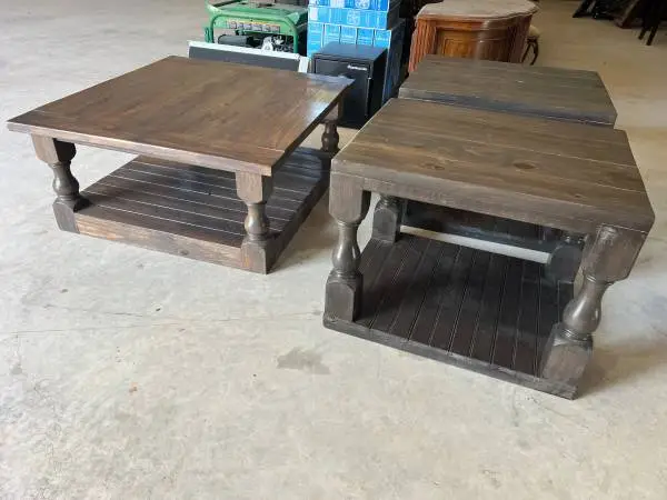 Rustic Coffee/End Table Set