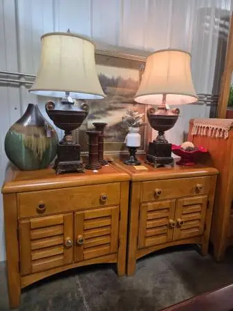 Pair of Large Nighstands