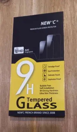 NEWC Premium Tempered Anti Fingerprint Glass Screen Protector Galaxy